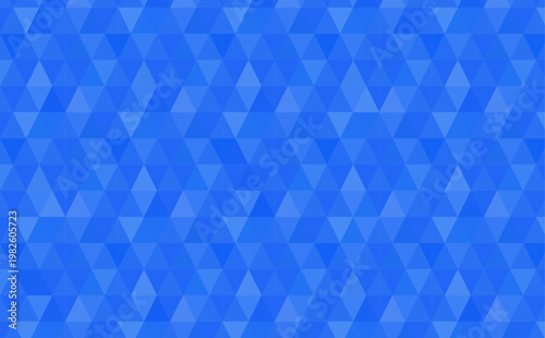 冷たい氷イメージのシンプルなポリゴン模様背景2_横