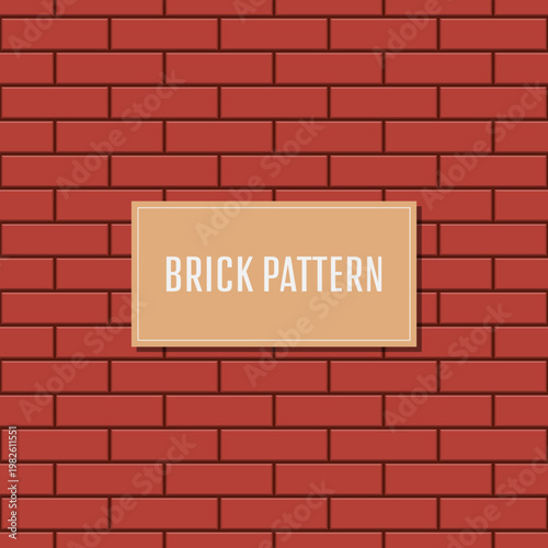 A brick wall is presented, demonstrating a classic and structured design.