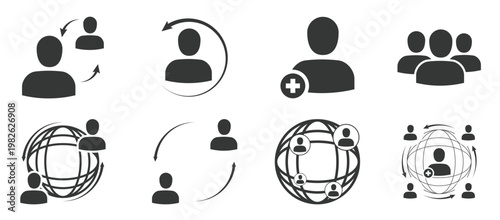 network vector illustration social media marketing