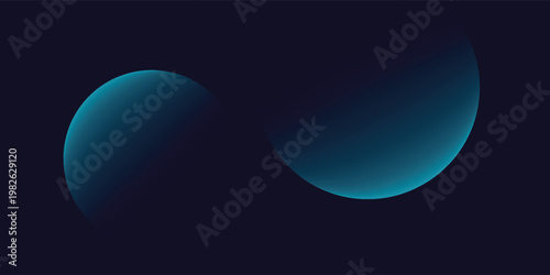 Blue background. Abstract circle gradient backdrop of rich and luxurious colors. Useful for backgrounds, presentations, mailer, templates etc