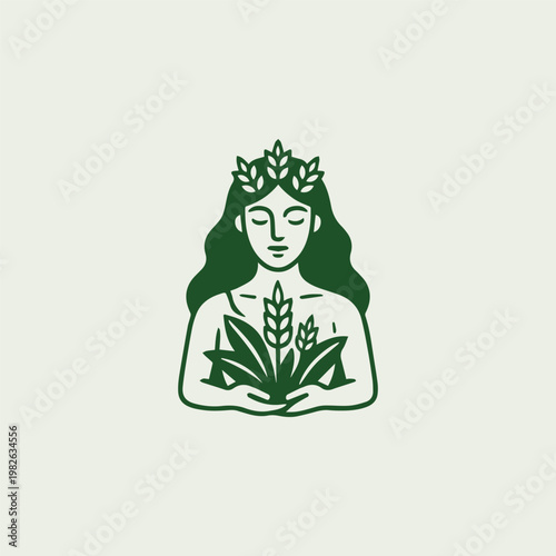 Harvest Goddess Logo