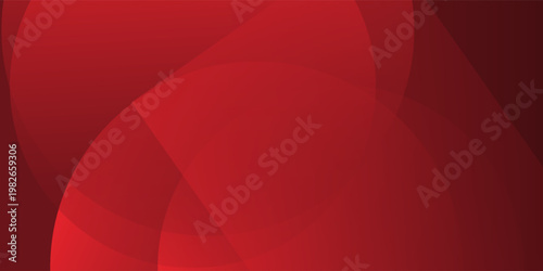 Red banner background abstract, colorful, red gradations, slash abstract, memphis, vector