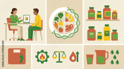 Healthy Eating And Nutrition Concept With Vegetables.