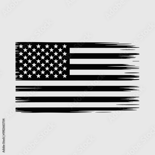 A dynamic and stylized representation of a national flag, rendered with artistic brushstroke effects, embodying national pride and enduring spirit