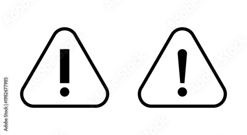 Danger icon symbol for apps and websites. attention sign and symbol. attention sign. exclamation