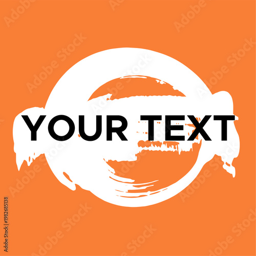 Abstract trendy universal artistic banner template . Design for cover, invitation, banner, placard, brochure, poster, card, flyer and other Vector illustration