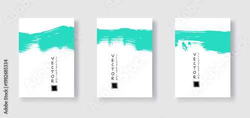 Abstract trendy universal artistic banner template . Design for cover, invitation, banner, placard, brochure, poster, card, flyer and other Vector illustration