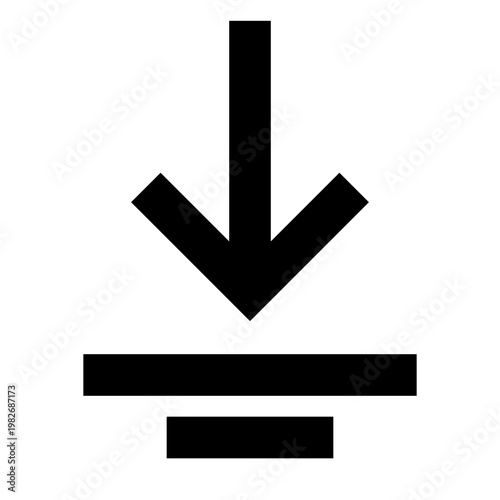 Flatten and merge icon for combining layers and objects. Perfect for design software, editing tools, UI toolbars, layout controls, and modern workflow interfaces.