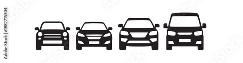 Minimalist clothing icons set, black garment silhouettes and fashion apparel symbols, 35 vector elements for retail and e-commerce web design