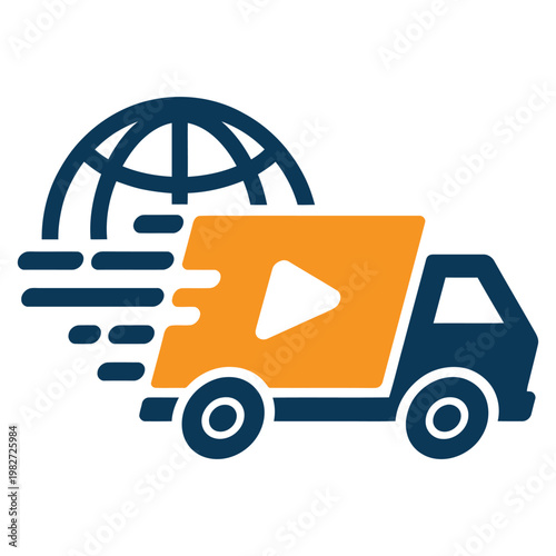 Global video streaming delivery with a fast internet connection