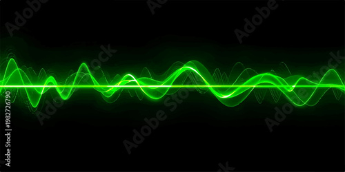 Digital heartbeat monitor showing a medical EKG cardiogram wave graph with an electrocardiogram pulse line on a technology hospital chart illustrating health and medicine finance business trends