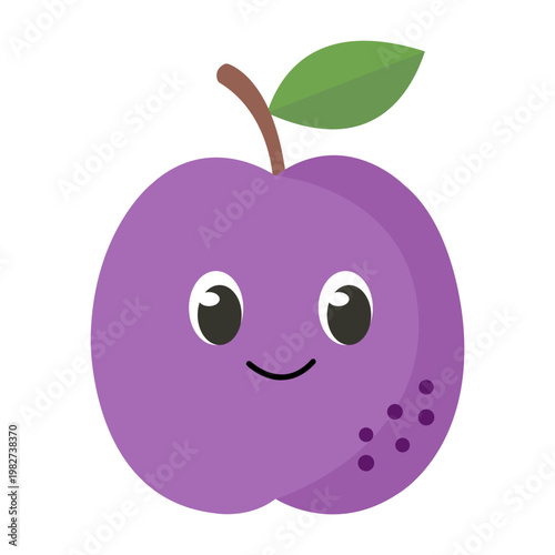 Vector graphic icon for Plum