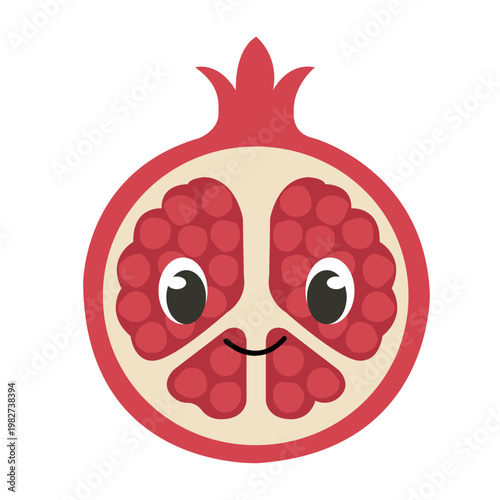 Vector graphic icon for Pomegranate