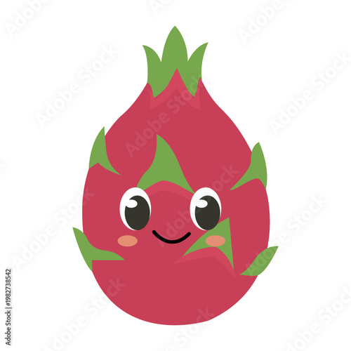Vector graphic icon for Dragon fruit
