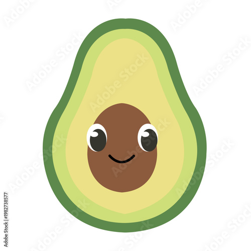 Vector graphic icon for Avocado