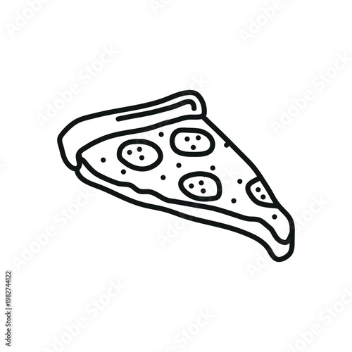Pizza Slice Illustration