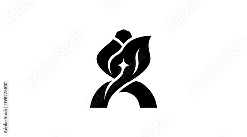 Elegant Fashion Icon Vector Illustration of a Stylish Woman with Accessories