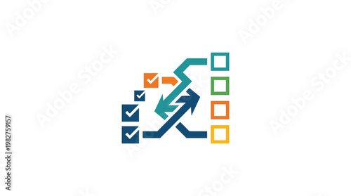 Icon of Data Analysis and Business Success in Modern Digital Environment