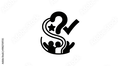 Icon of Financial Growth and Investment Success in Modern Flat Vector Style