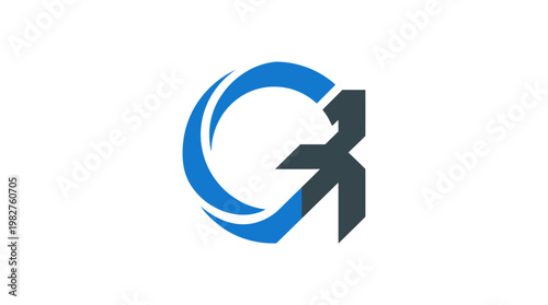 Icon of Renewable Energy Power Plant with Wind Turbines and Solar Panels in Flat Style