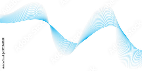 Colorful rainbow gradient abstract wave lines background with smooth flowing modern vibrant design.