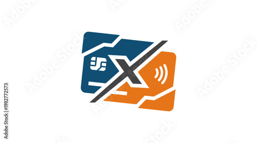 Icon of House with Ethernet Signal and Wireless Connectivity in Modern Vector Style