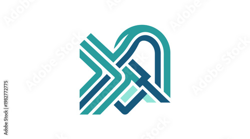 Vector Icon of a Heart with Medical Cross in Modern Line Art Style