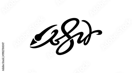 Icon Of A Vintage Aircraft In Simple Style For Aviation And Transportation Themes