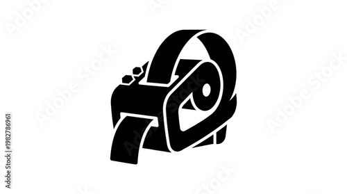 Icon of A Classic Retro Camera in Vintage Style for Photography and Media Design