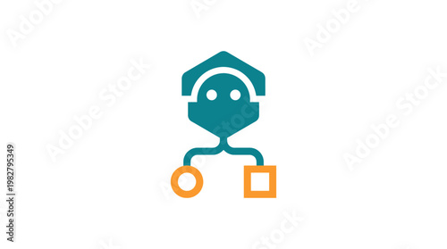 Robot Icon - Modern Technology Vector Icon for Digital and Automation Designs