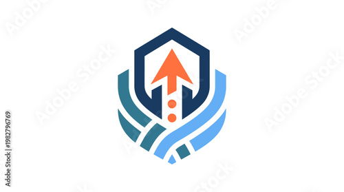 Icon of Upward Arrow Security Shield Vector Icon for Data Protection and Cybersecurity Free Download Icon of Upward Arrow Security Shield Vector Icon for Data Protection and Cybersecurity - GFXLoad