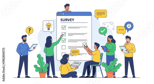 Teamwork and Collaboration for Survey Analysis and Data Collection