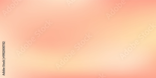 Modern peach Fuzz. Warm color gradient background abstract simple modern