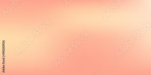 Modern peach Fuzz. Warm color gradient background abstract simple