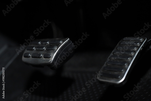 The driver checks the car's brakes every time before a long journey for safety.