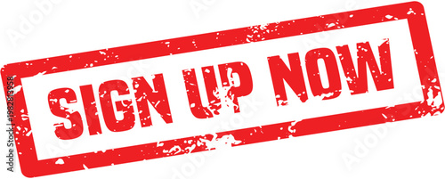 red warning square grungy vintage stamp isolated