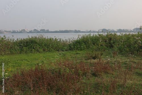 Photography The Dundigul Lake of Hyderabad in India. Photo: April 12, 2026
