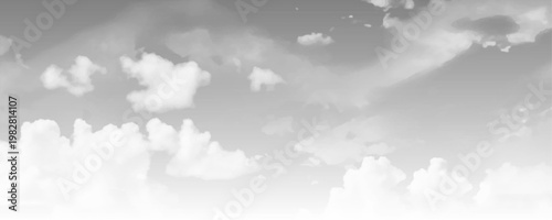 Storm clouds and dramatic sky before rain. Sky and cloud, Black and white photo.