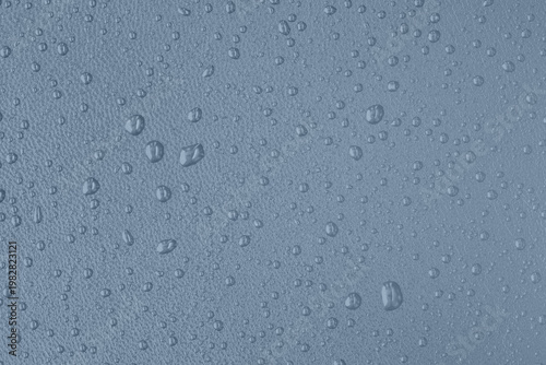 Картината върху платно Macro leather texture with water drops, waterproof and hydrophobic surface conce