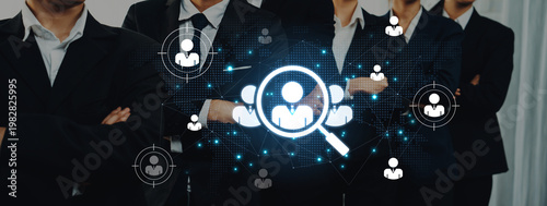 Konstfotografi Concept of global talent acquisition and human resources