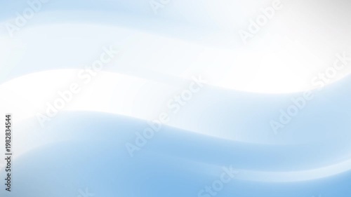 Blurry white and blue wavy abstract forms suitable for background, design projects, web graphics, presentations, and artistic creations.