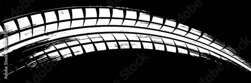abstract winding tire track mark background,