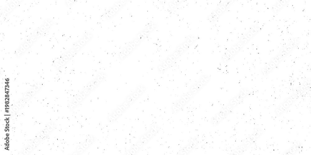 Naklejka premium Vector illustration of a white grunge background with black speckles and dots texture overlay