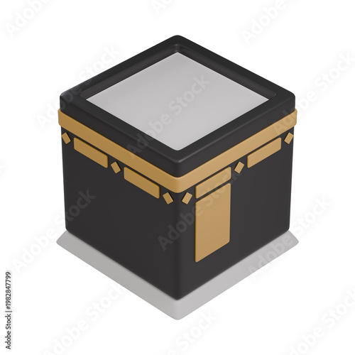 3D Illustration Render of Ka'ba