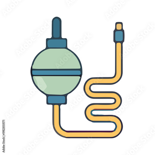 Medical Air Blower Bulb Icon