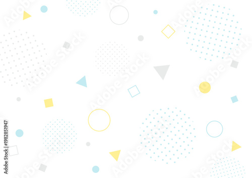 シンプルな模様の幾何学模様の背景