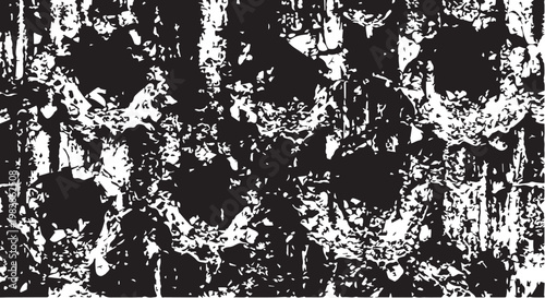 Concrete Wall Impact Hole Texture