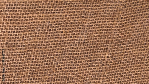 Close-up of Hessian Fabric Surface for Rustic Design Backdrop. Textured Sack Background