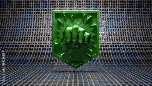 GREEN BADGE