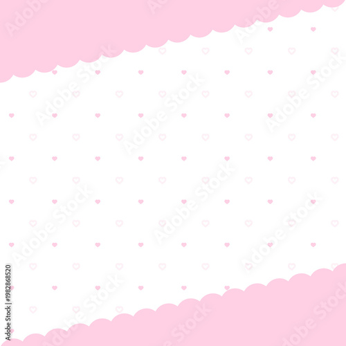 ハートの背景素材｜正方形SNS素材